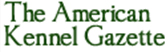 american kennel gazette log